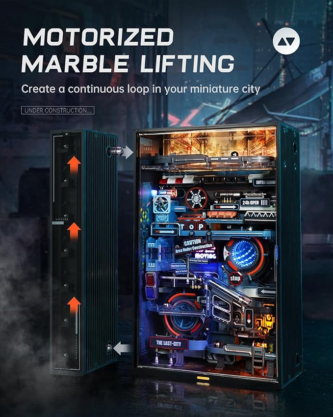 3D Puzzle Model Kit – Marble Run Glow