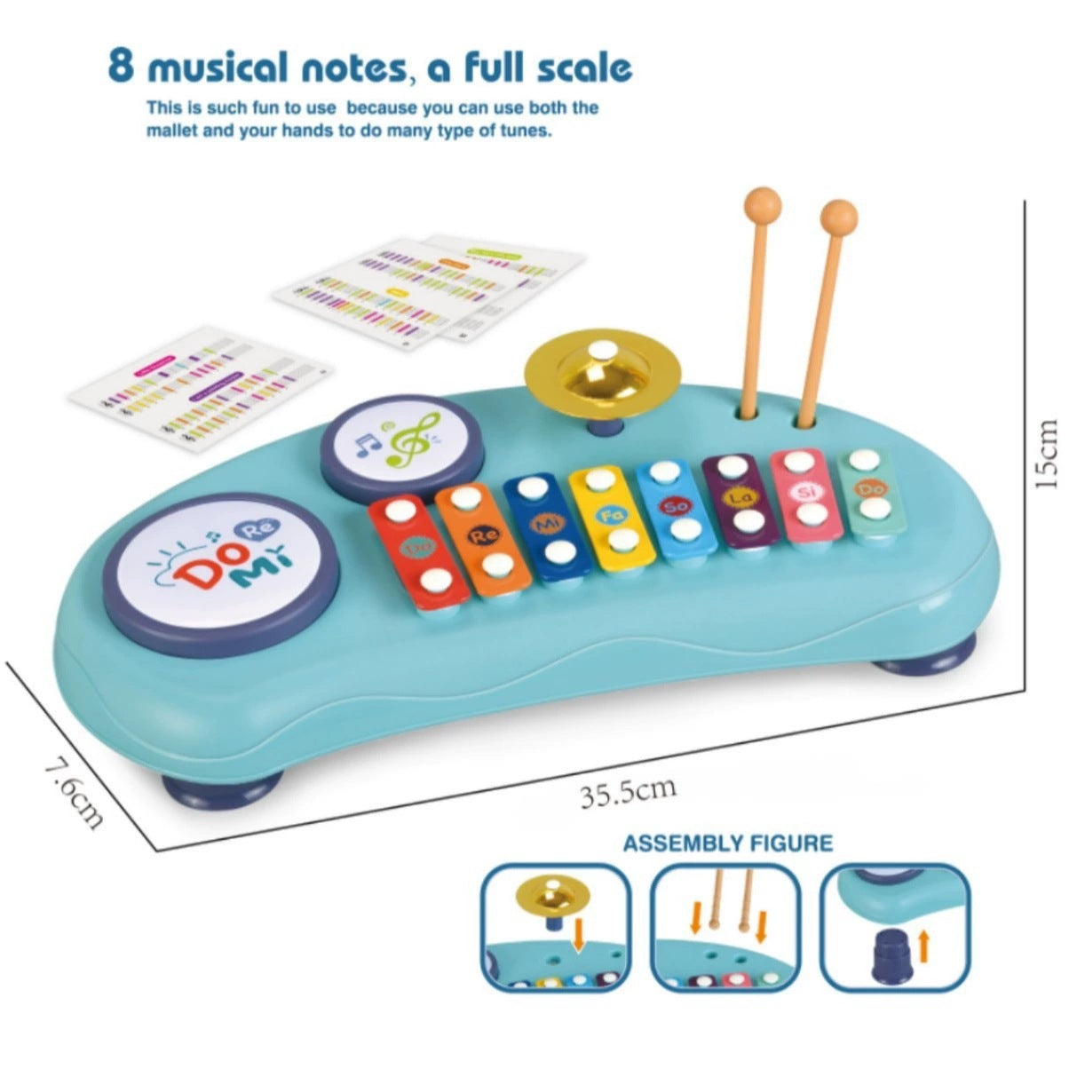 Music Toy--Blue For Kids