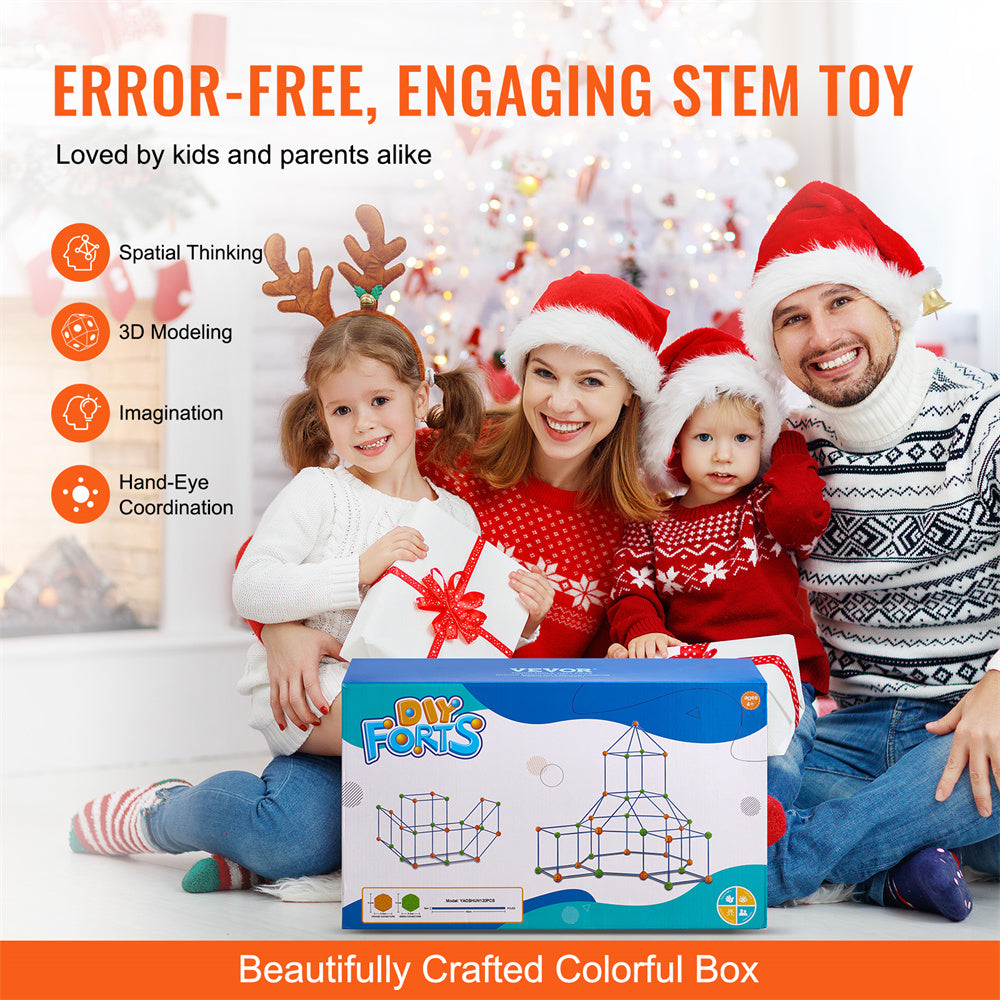 Fort Building Kit (120 PCS)