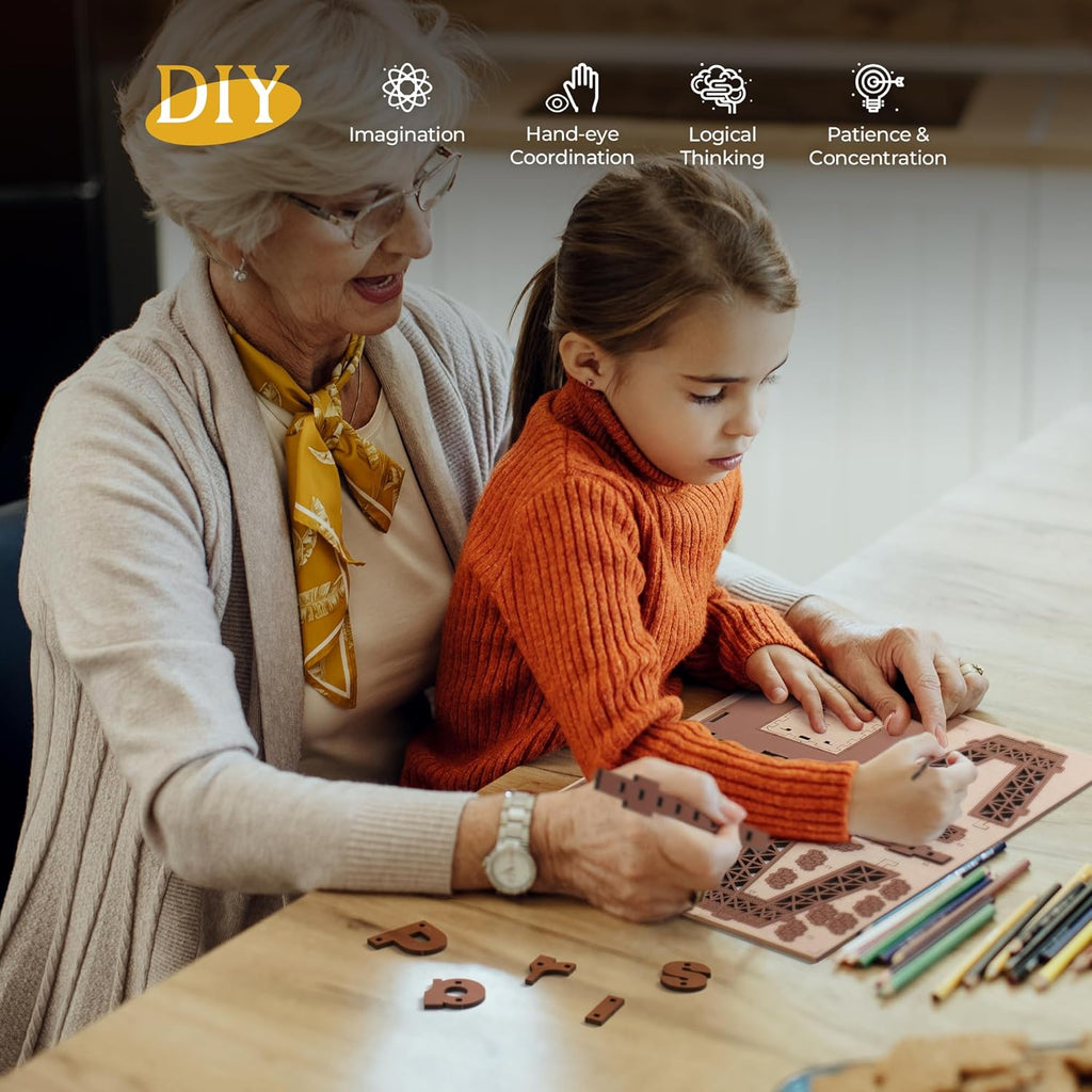 Rolife Eiffel Tower Night Lights Puzzle