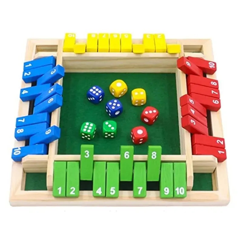 Wooden Dice Board Game