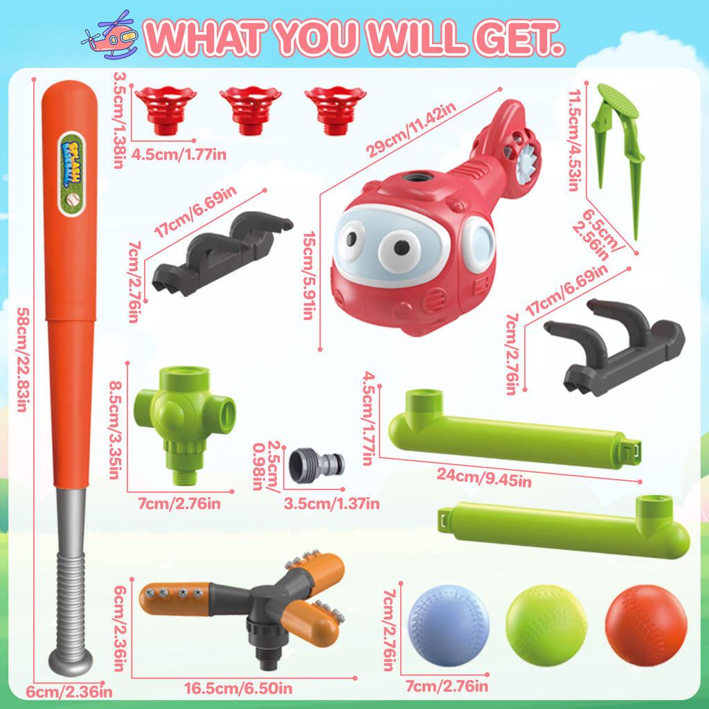 4-in-1 Water Sprinklers Set