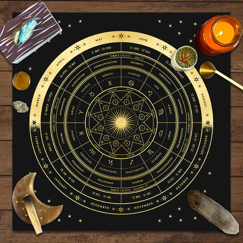 Tarot Tablecloth Board Game