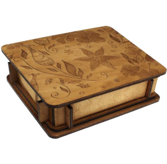 Wooden Handmade Puzzle To Unlock And Unbuckle