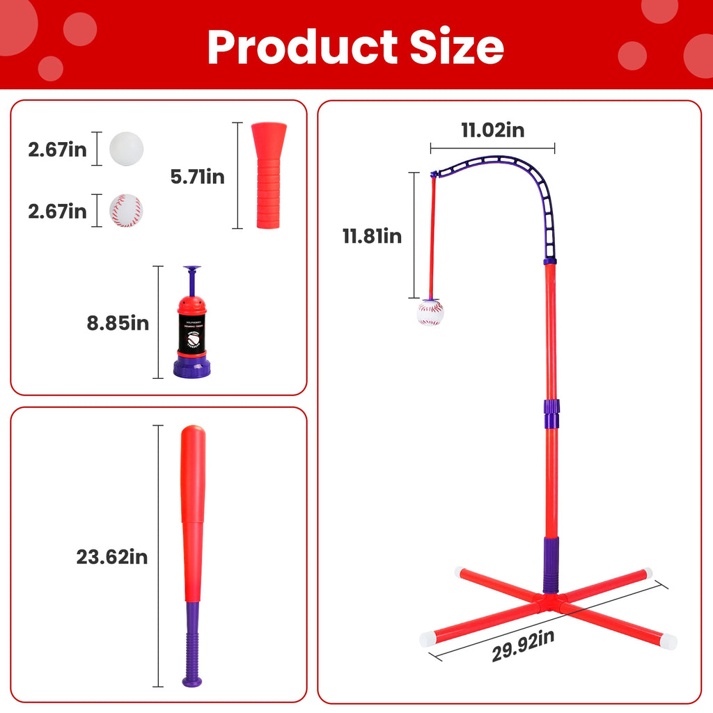 Baseball Toy Set – 3 in 1